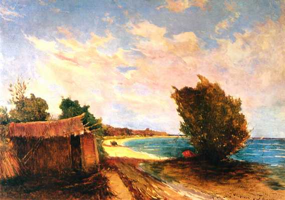 Л. Романьяч.  «Морской пейзаж».